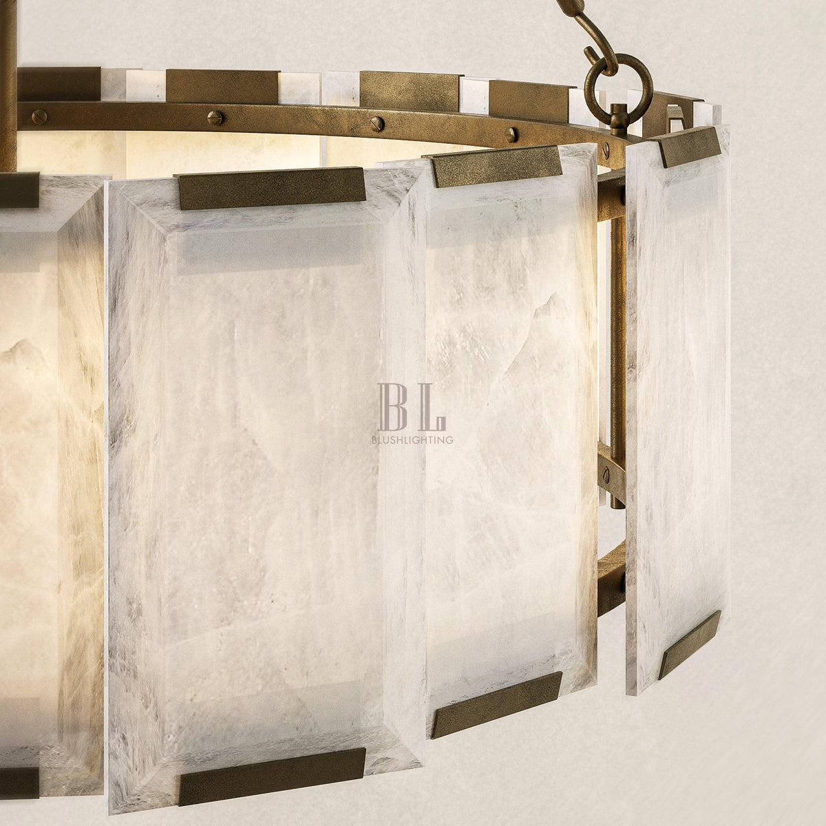 AZZURRA Alabaster CHANDELIER - everlamps