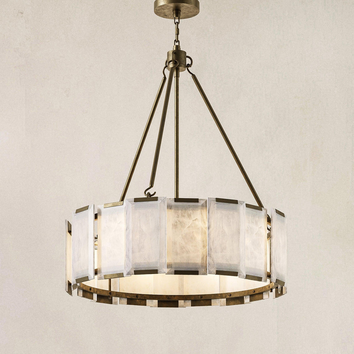 AZZURRA Alabaster CHANDELIER - everlamps