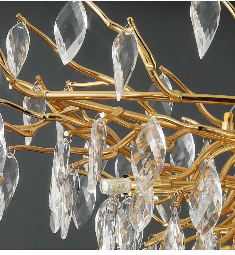 Branch Luxury Polyhedral Crystal Chandelier