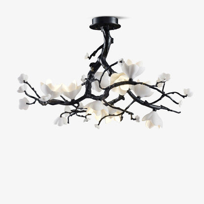 Black Branch Copper Tree Chandelier - ∅ 31.5″ x H 17.7″ / Dia 80cm x H 45cmDark Coppereverlamps