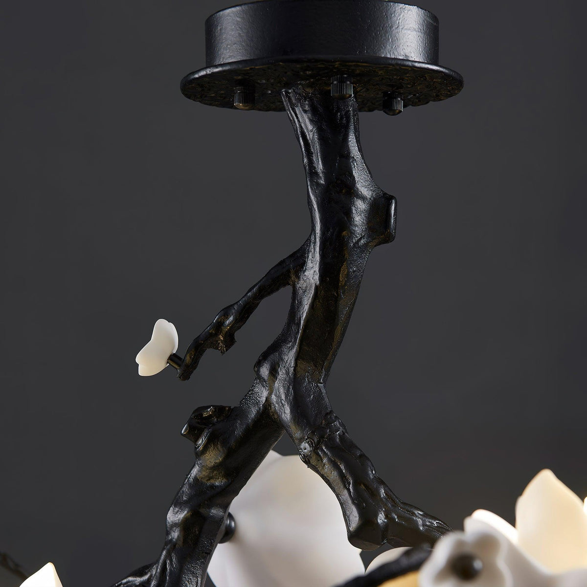 Black Branch Copper Tree Chandelier - ∅ 31.5″ x H 17.7″ / Dia 80cm x H 45cmDark Coppereverlamps