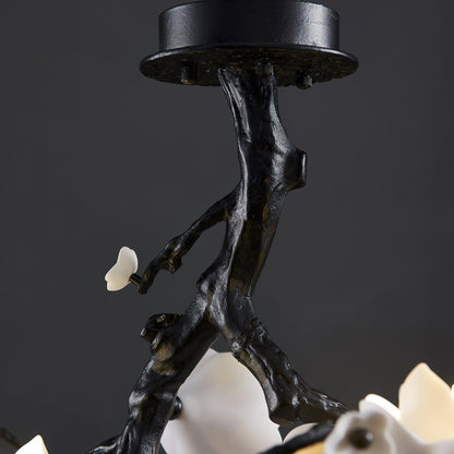 Black Branch Copper Tree Chandelier - ∅ 31.5″ x H 17.7″ / Dia 80cm x H 45cmDark Coppereverlamps