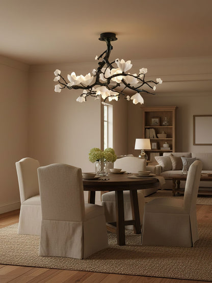Black Branch Copper Tree Chandelier - ∅ 31.5″ x H 17.7″ / Dia 80cm x H 45cmDark Coppereverlamps