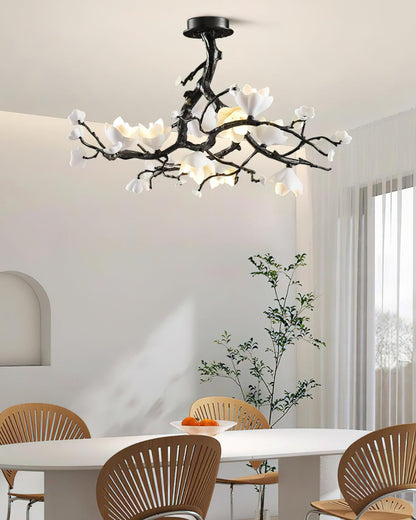 Black Branch Copper Tree Chandelier - ∅ 31.5″ x H 17.7″ / Dia 80cm x H 45cmDark Coppereverlamps