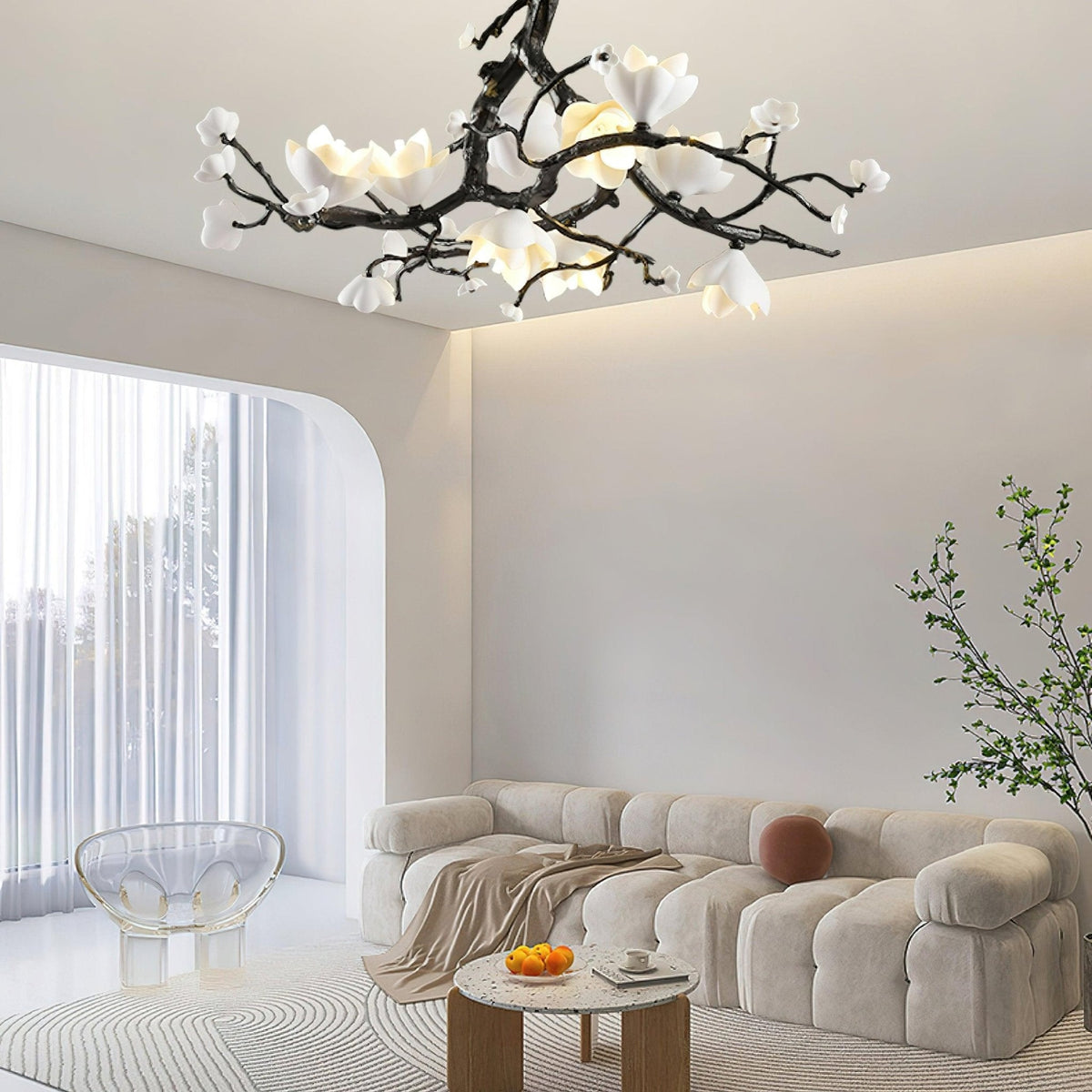 Black Branch Copper Tree Chandelier - ∅ 31.5″ x H 17.7″ / Dia 80cm x H 45cmDark Coppereverlamps