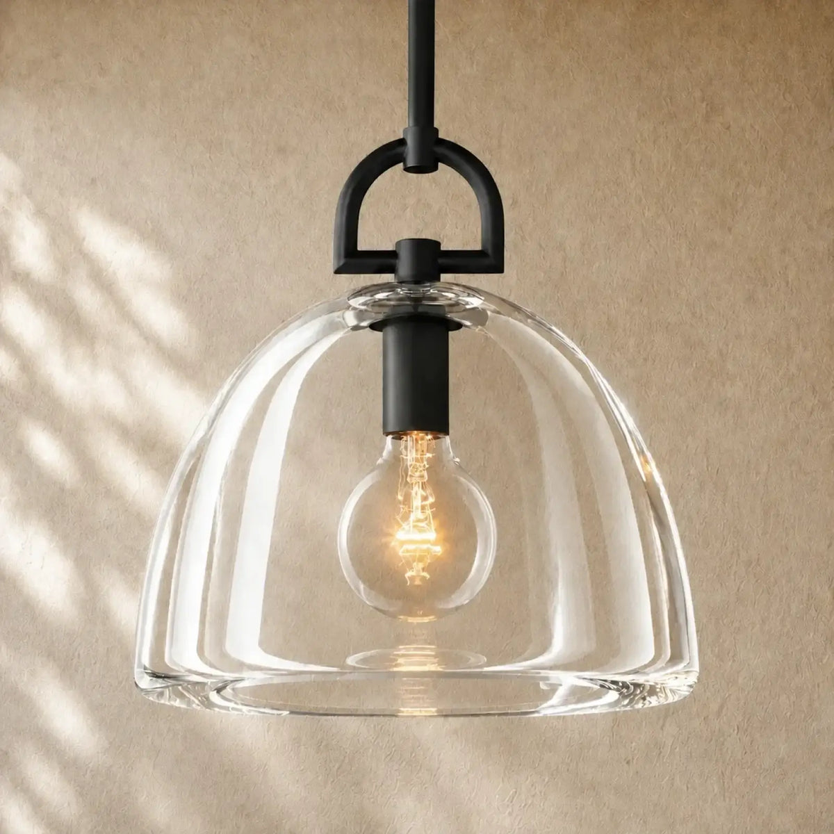 Botanical Dome Pendant - 14’’ D / Bronze