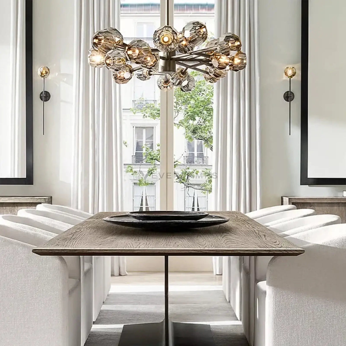 Boulee De Cristal Round Chandelier 24’’ 36’’ 48’’ 60’’ 72’’