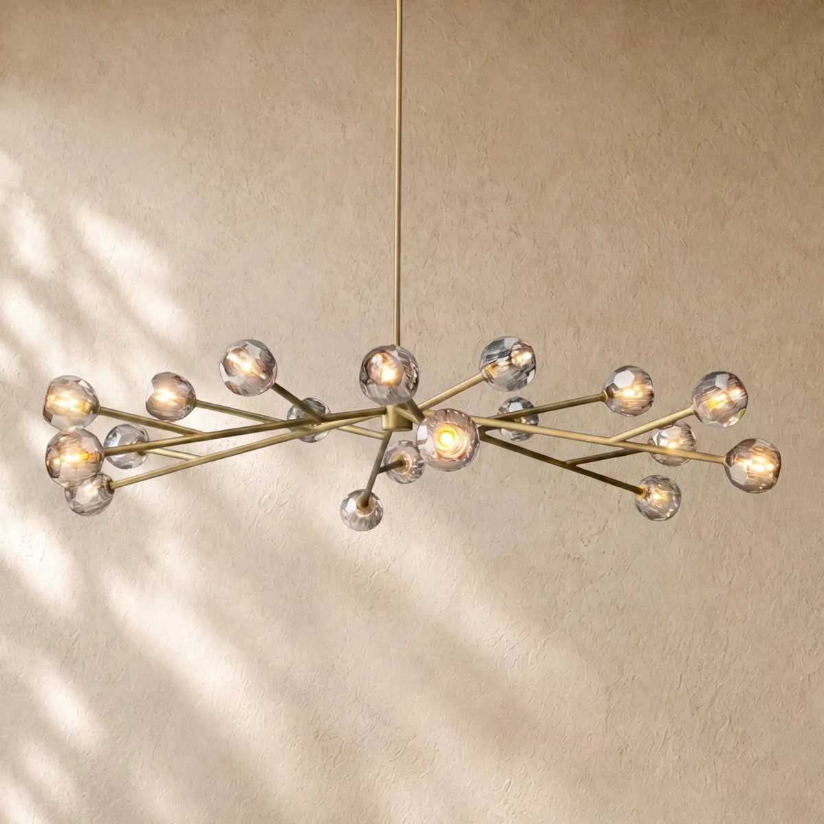 Boulee De Cristal Round Chandelier 24’’ 36’’ 48’’ 60’’ 72’’ - 60’’ / Clear / Bronze