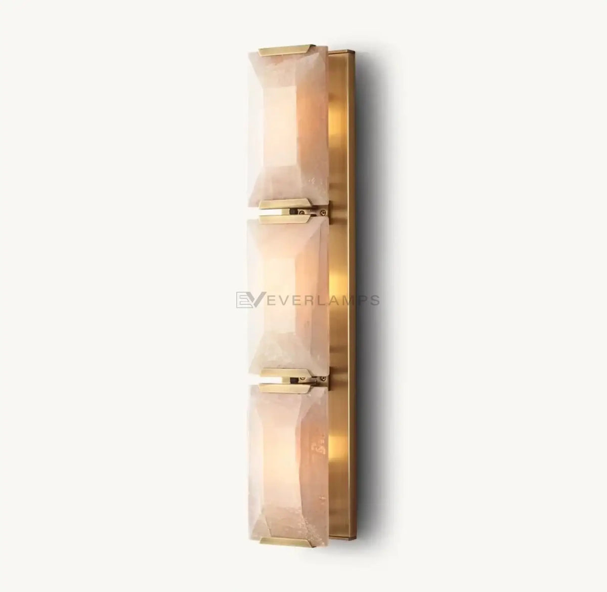 Brookhill Alabaster Crystal Sconce - Wall Sconce