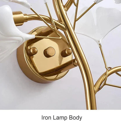Calla Modern Leaf Wall Lamp - Warm Light 2700KEverlamps