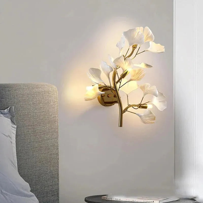 Calla Modern Leaf Wall Lamp - Warm Light 2700KEverlamps