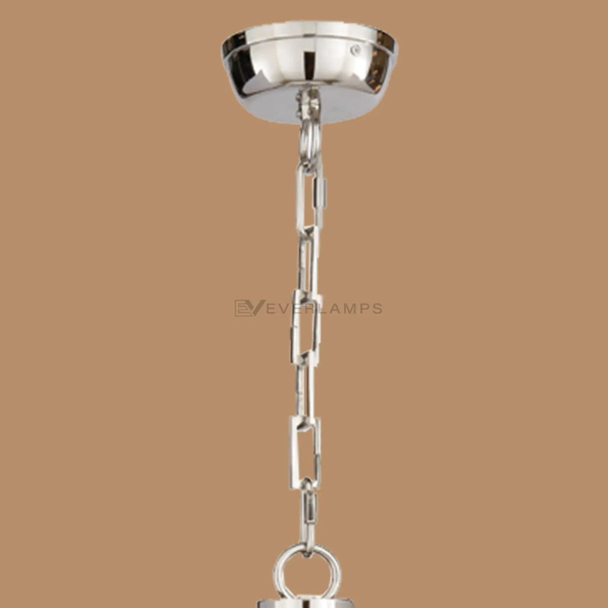 Caspian Chrome Frosted Glass Pendant Light