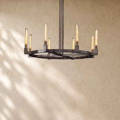 Cennela Round Chandelier 36’’,48’’,60’’,72’’ - 48’’ / Bronze