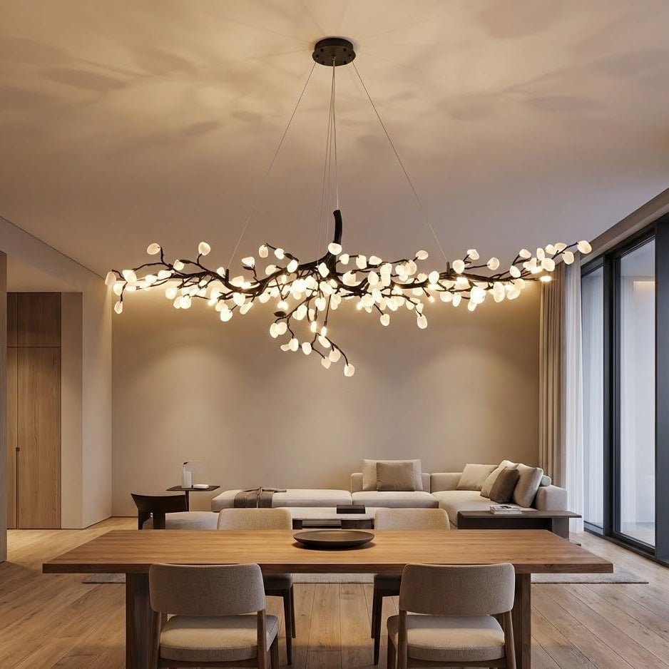 Cherry Blossom Branch Tree Chandelier - 49" LengthDark Coppereverlamps