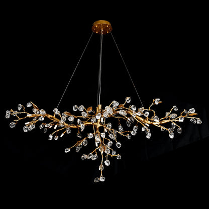 Cherry Blossom Branch Tree Chandelier - 49" LengthDark Coppereverlamps