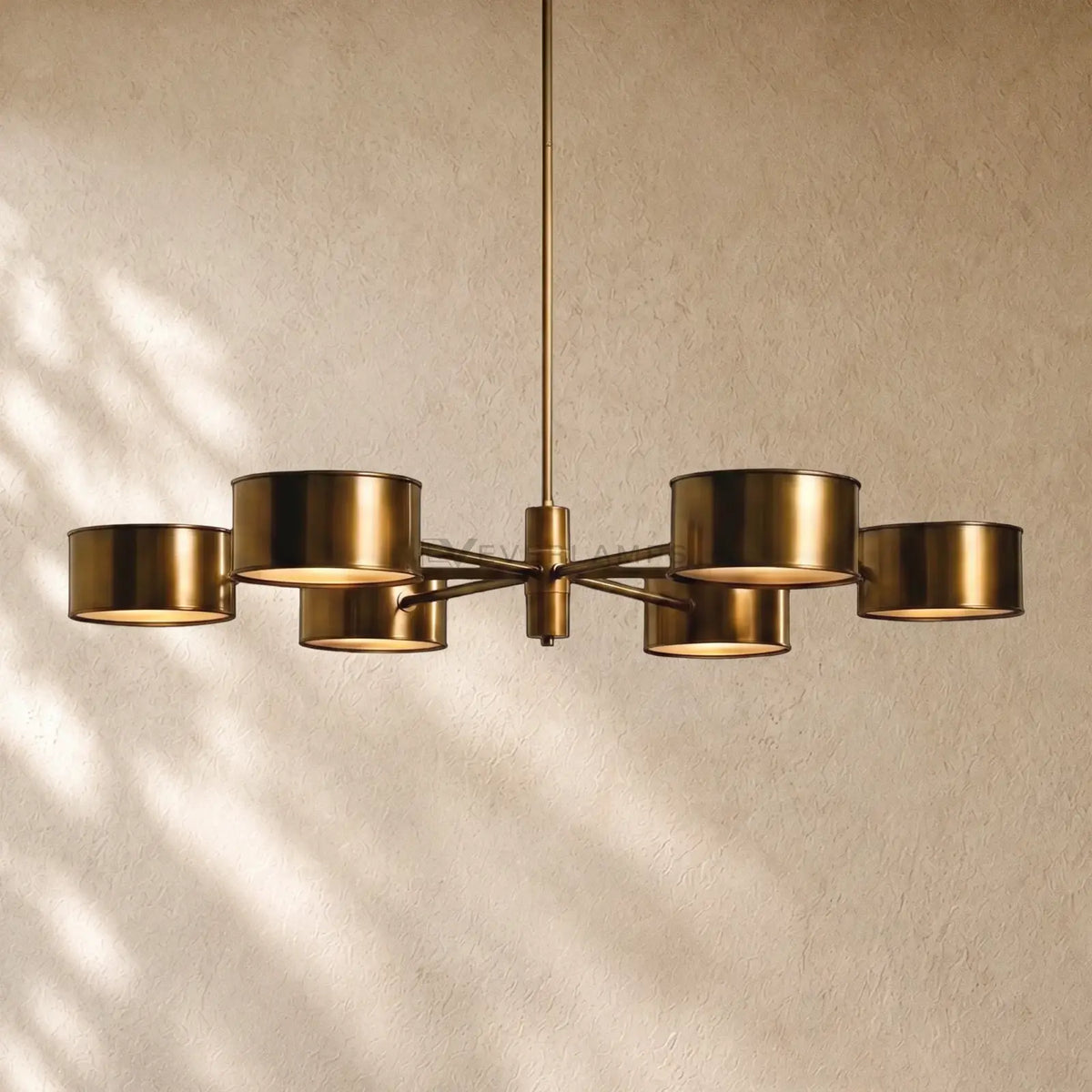 Daphna Metal Round Chandelier - Chandelier