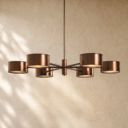 Daphna Metal Round Chandelier - Chandelier