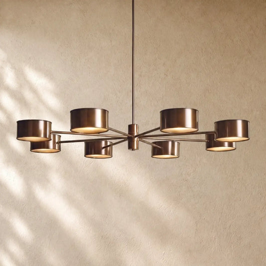 Daphna Metal Round Chandelier - Chandelier