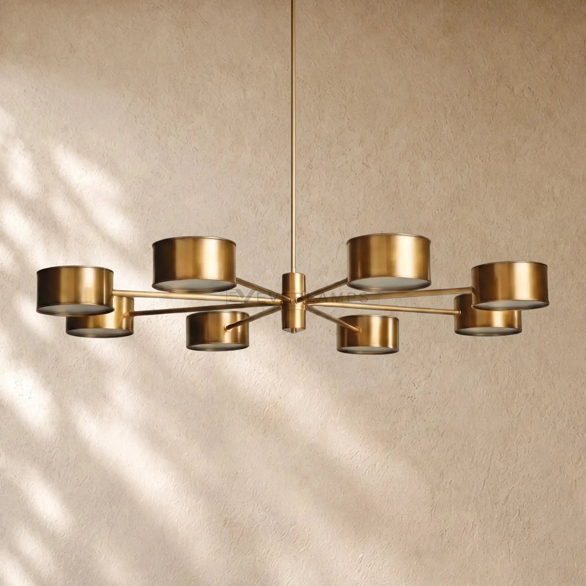 Daphna Metal Round Chandelier - Chandelier