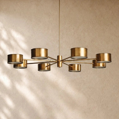 Daphna Metal Round Chandelier - Chandelier