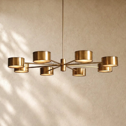 Daphna Metal Round Chandelier - Chandelier