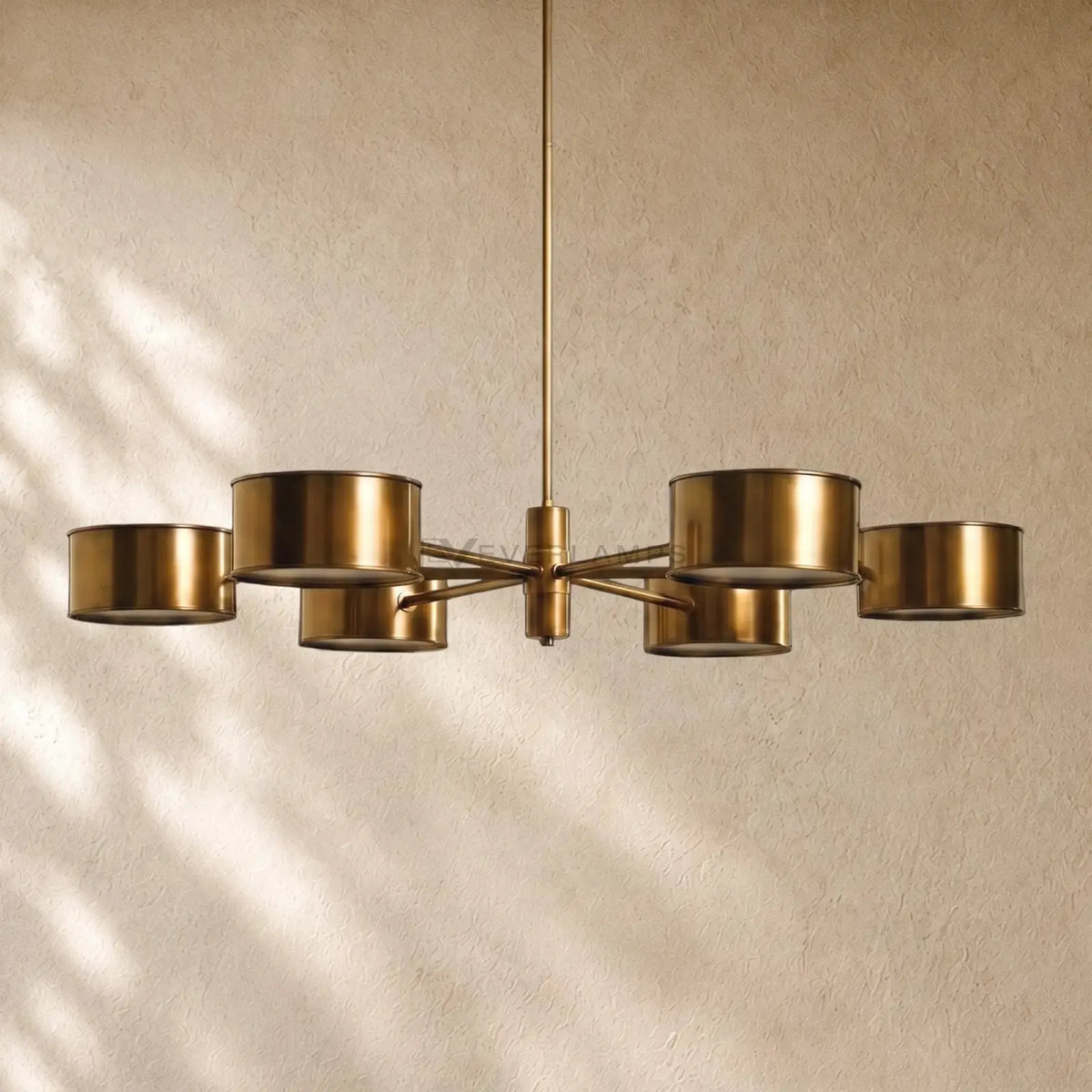 Daphna Metal Round Chandelier - Chandelier