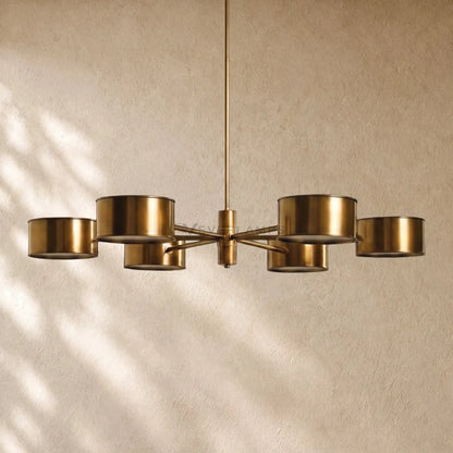Daphna Metal Round Chandelier - Chandelier