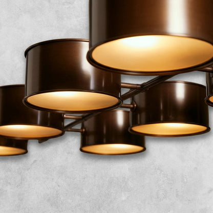 Daphne Metal Linear Chandelier 62''72''