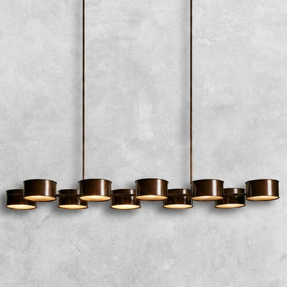 Daphne Metal Linear Chandelier 62''72''