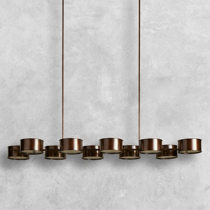 Daphne Metal Linear Chandelier 62''72''