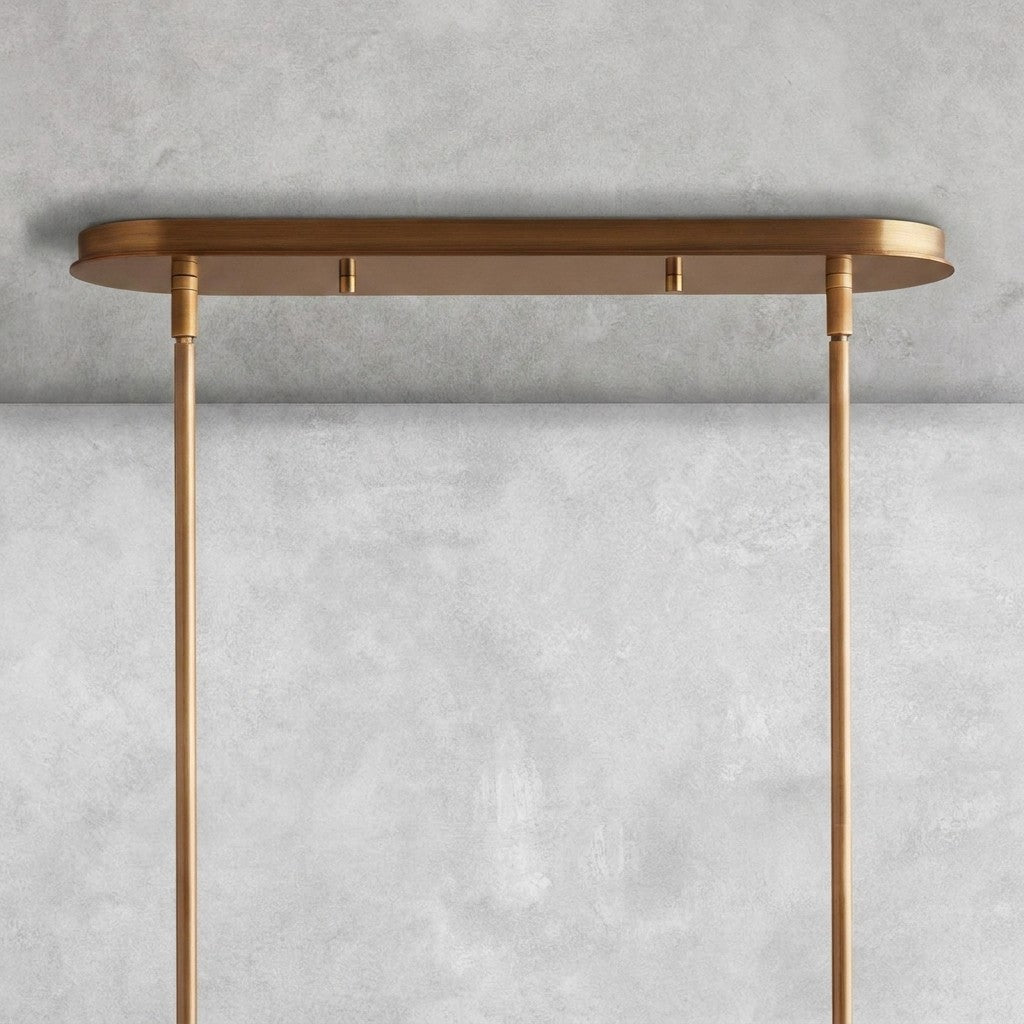 Daphne Metal Linear Chandelier 62''72''