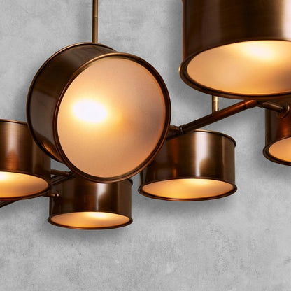 Daphne Metal Linear Chandelier 62''72''