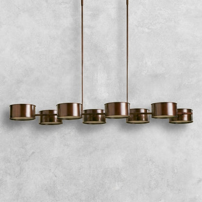 Daphne Metal Linear Chandelier 62''72''
