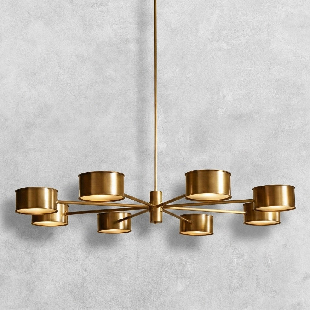 Daphne Metal Round Chandelier