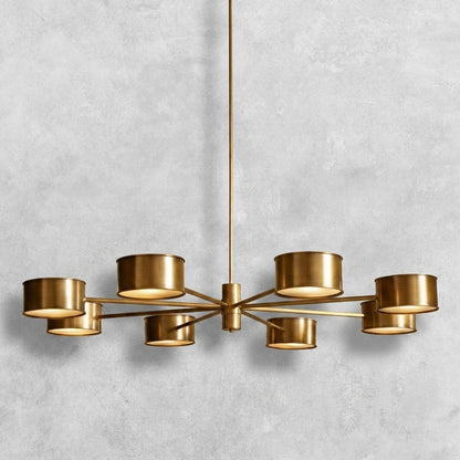 Daphne Metal Round Chandelier