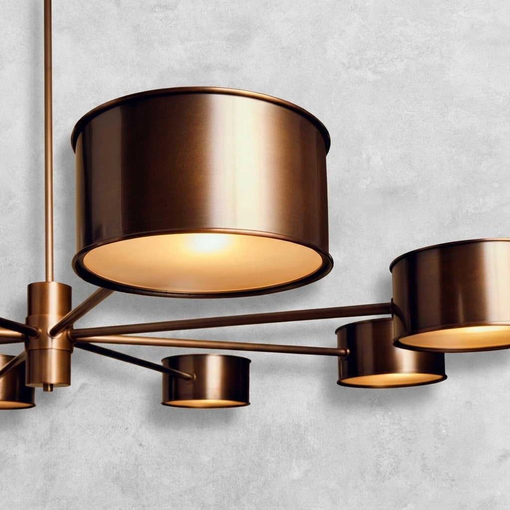 Daphne Metal Round Chandelier