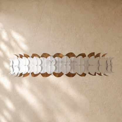 Darle Chandelier Sculpted Leaves 39’’