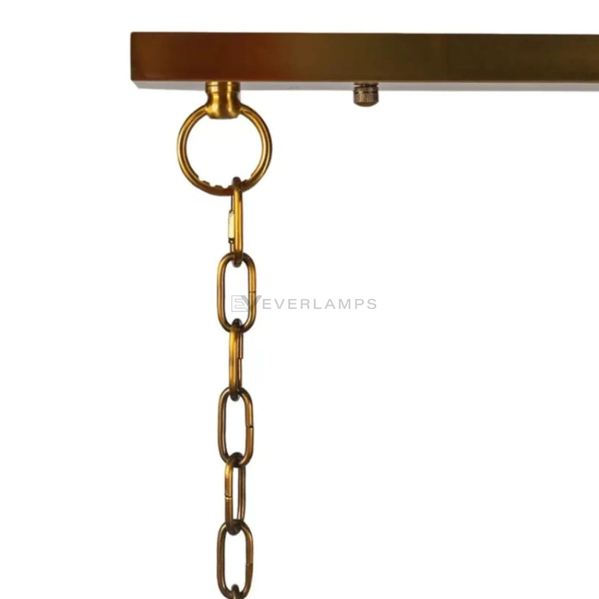 Daybreak Alabaster Rectangle Chandelier - Chandelier