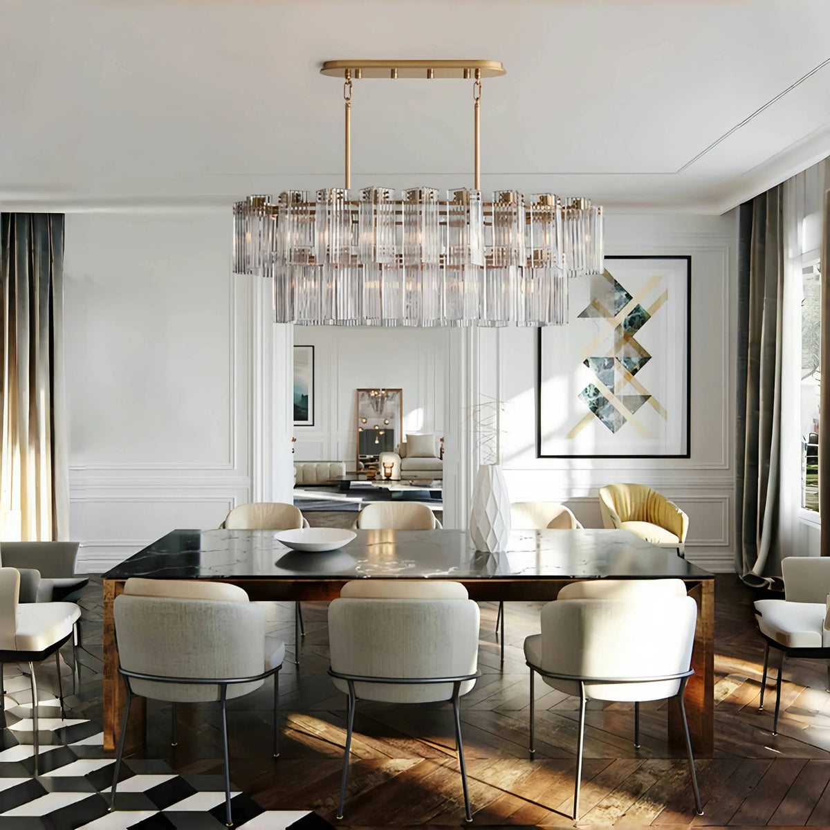Delsie Oval Chandelier