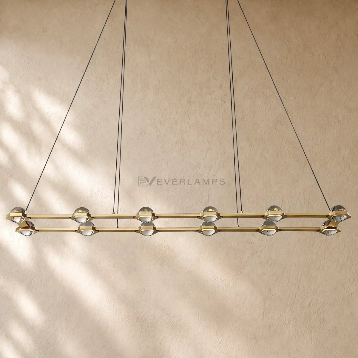 Ecletant Rectangular Chandelier