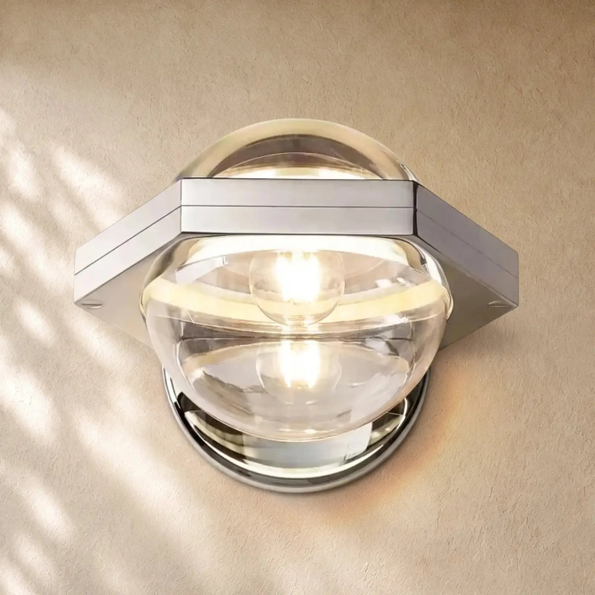 Ecletant Wall Sconce - Polished Nickel