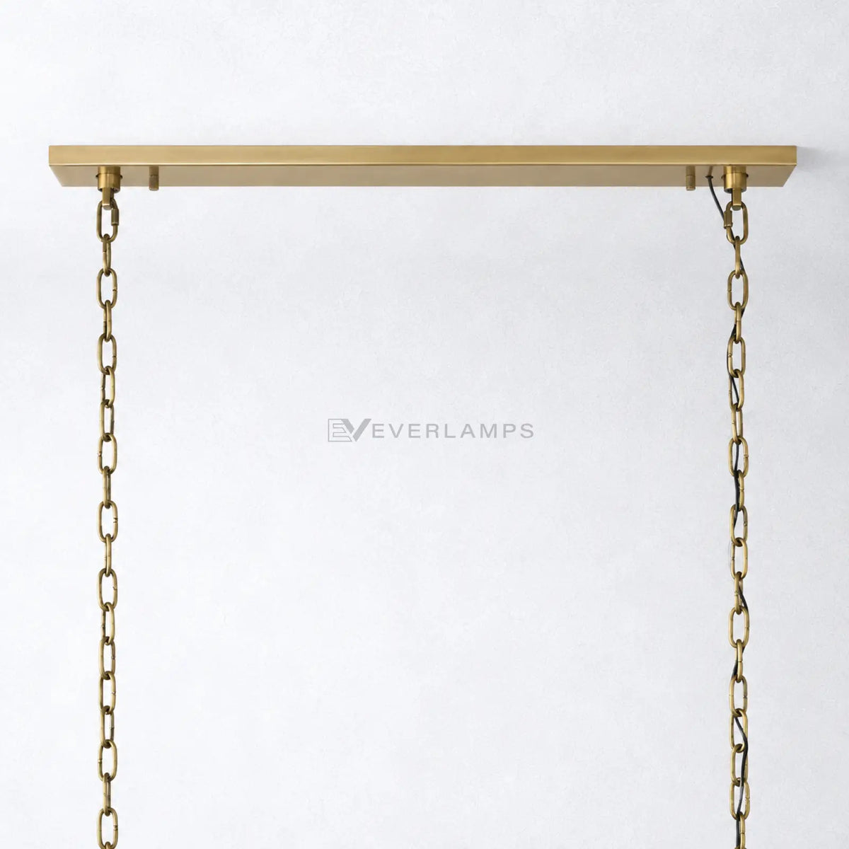 Ellington Alabaster Rectangular Chandelier 62’’ - Chandelier
