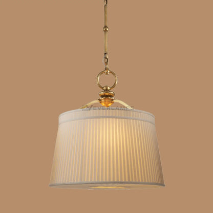 Elowen Pleated Fabric Pendant Light