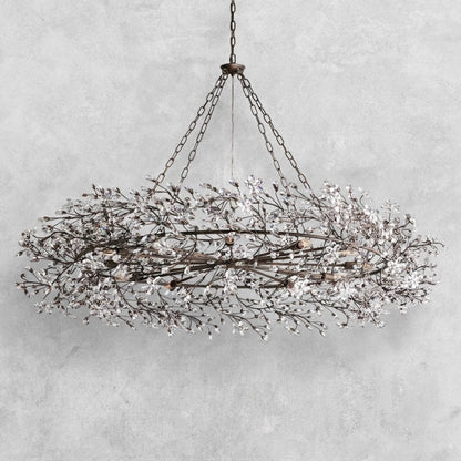 Fiore Crown Chandelier 39" 48" 60"
