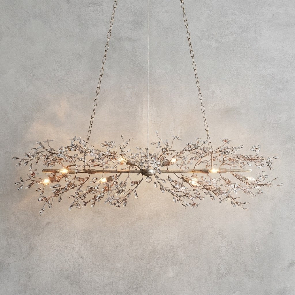 Fiore Linear Chandelier 43"51"68"