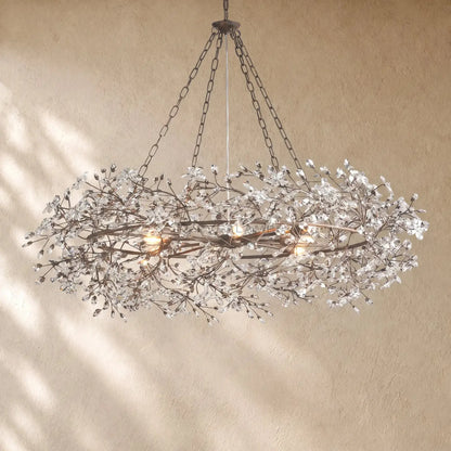 Fiory Crown Crystal Branch Chandelier