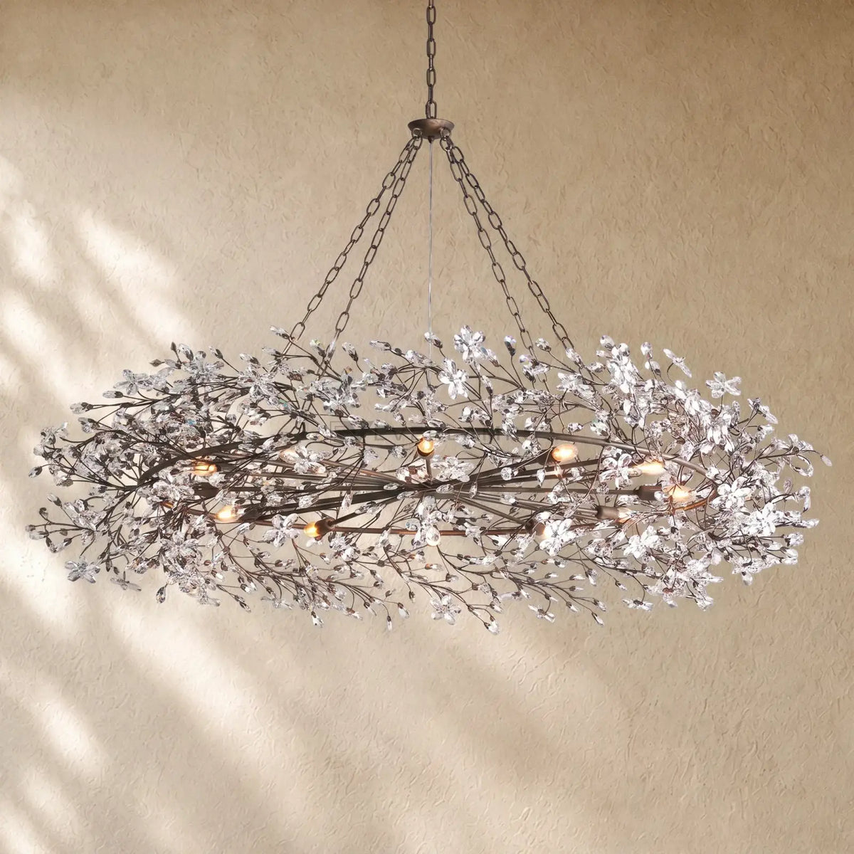 Fiory Crown Crystal Branch Chandelier