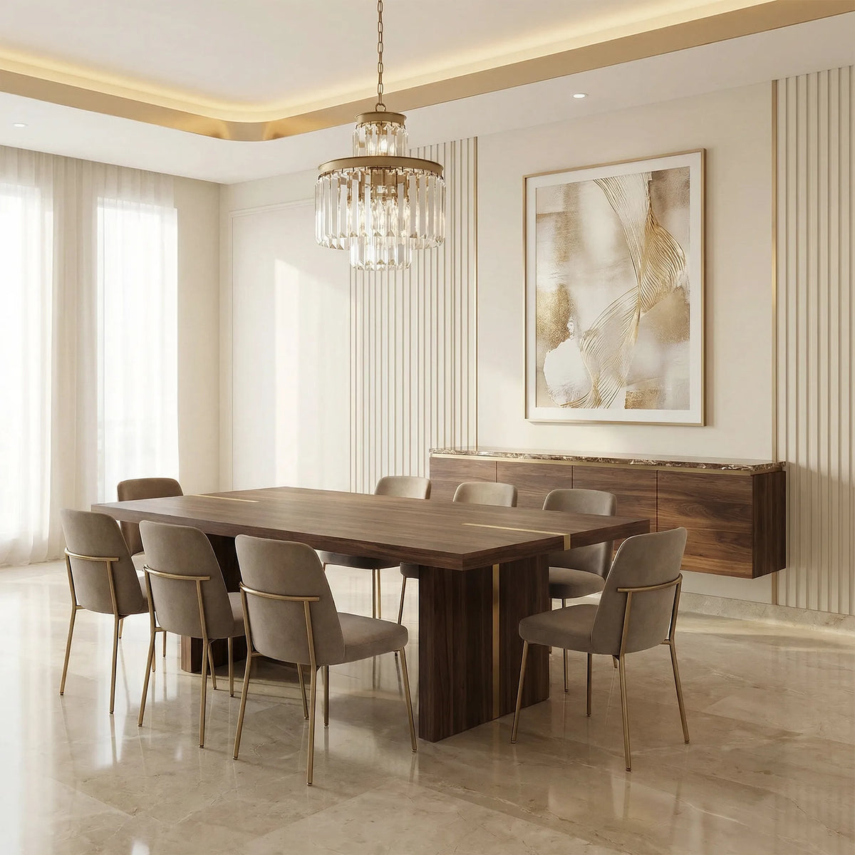 Leyland 6 Light Chandelier