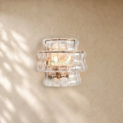 Ghiacci Glass Wall Sconce
