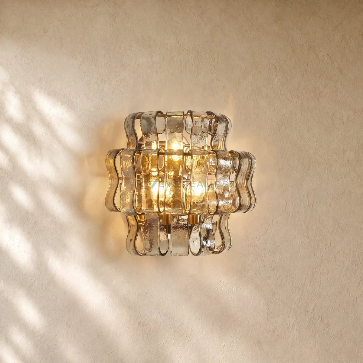 Ghiacci Glass Wall Sconce